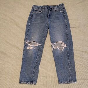 Garage Distressed Denim Boyfriend Jeans